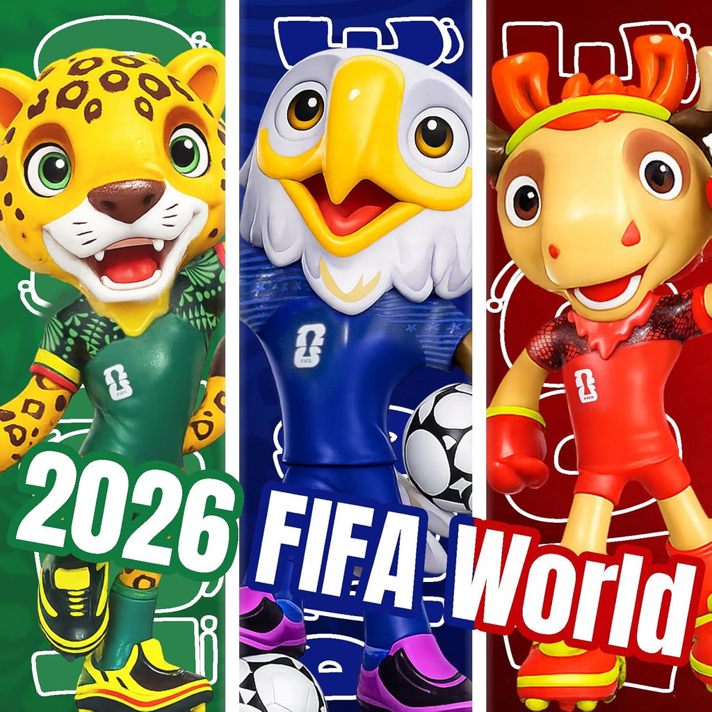 FIFA Official Licensed World Cup 2026 Canada Mascot Maple the Moose 10.3" Display Statue with Acrylic Dome – Custom Laser Engraved Text & Logo, Personalized Gift for Soccer Fans (Maple)