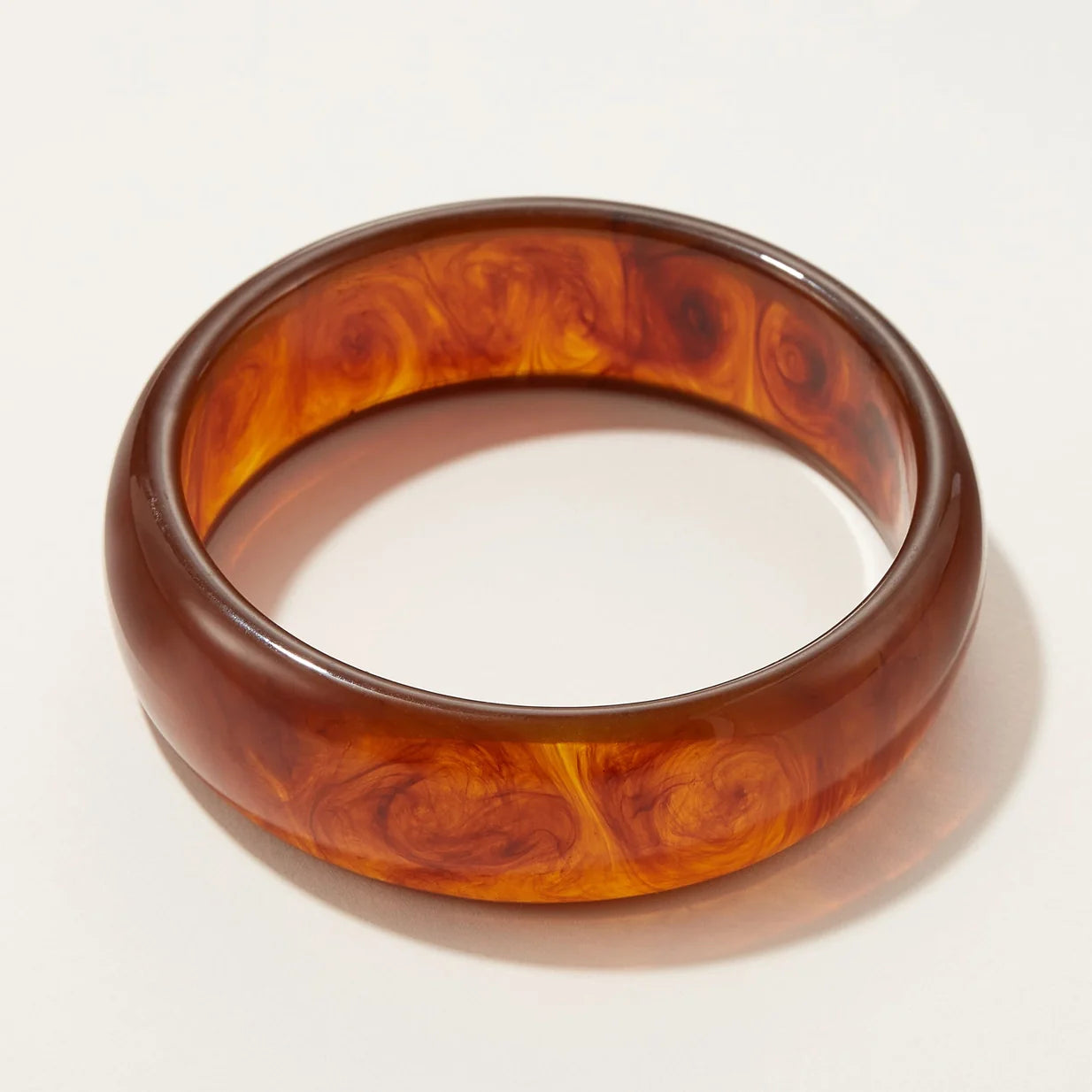 oversized resin bangle